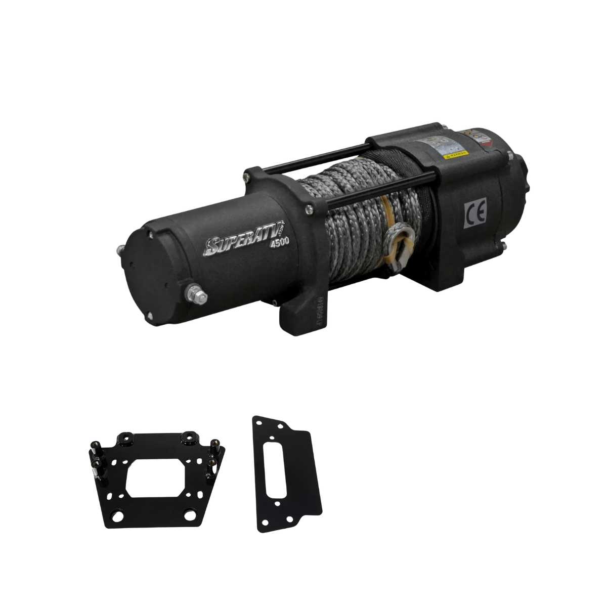 KRX 1000 Winch Mount Kit with 4500LB Synthetic Winch | SuperATV - Rad UTV Parts