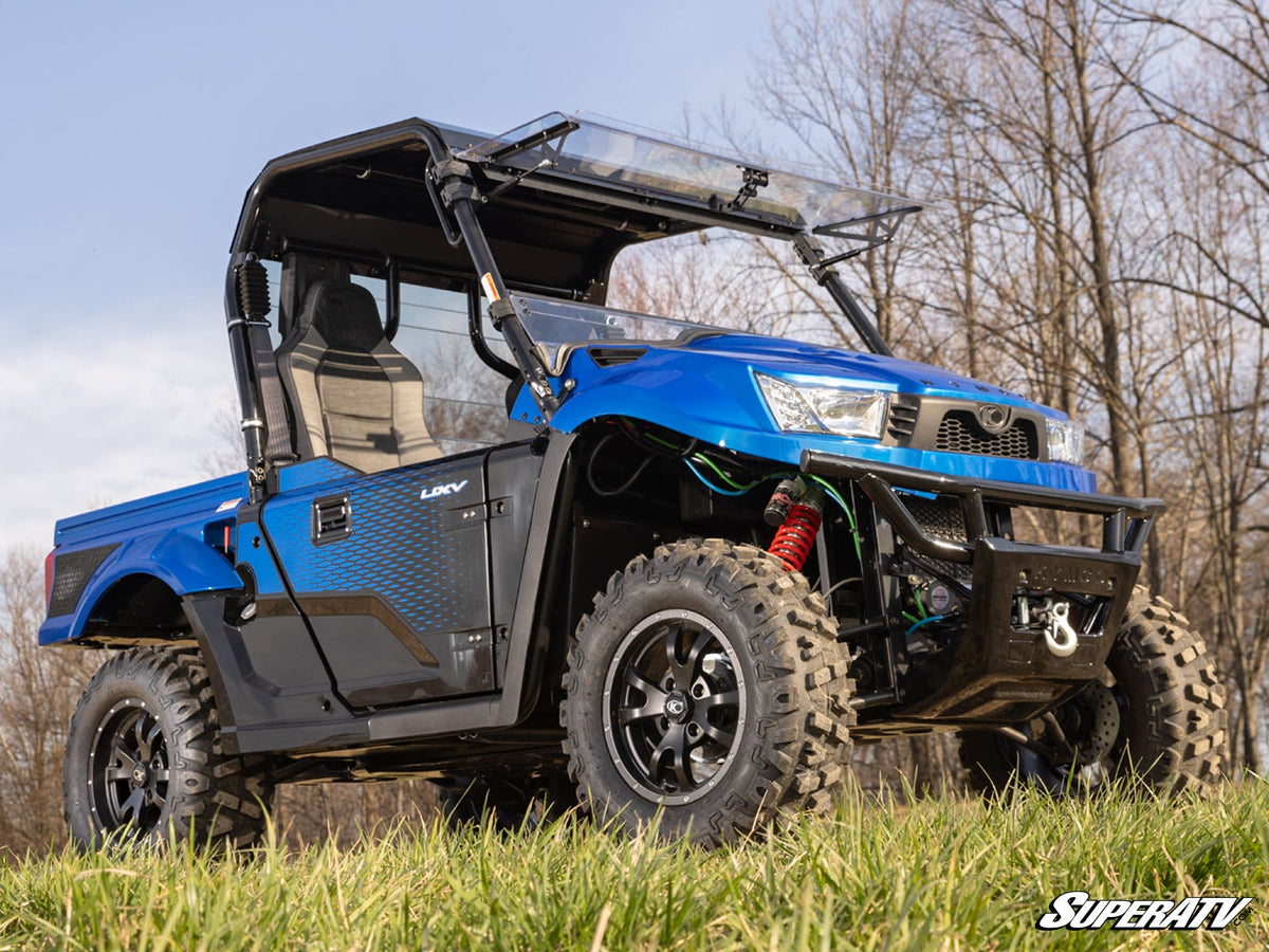 SuperATV KYMCO UXV Scratch-Resistant Flip Windshield - image 6