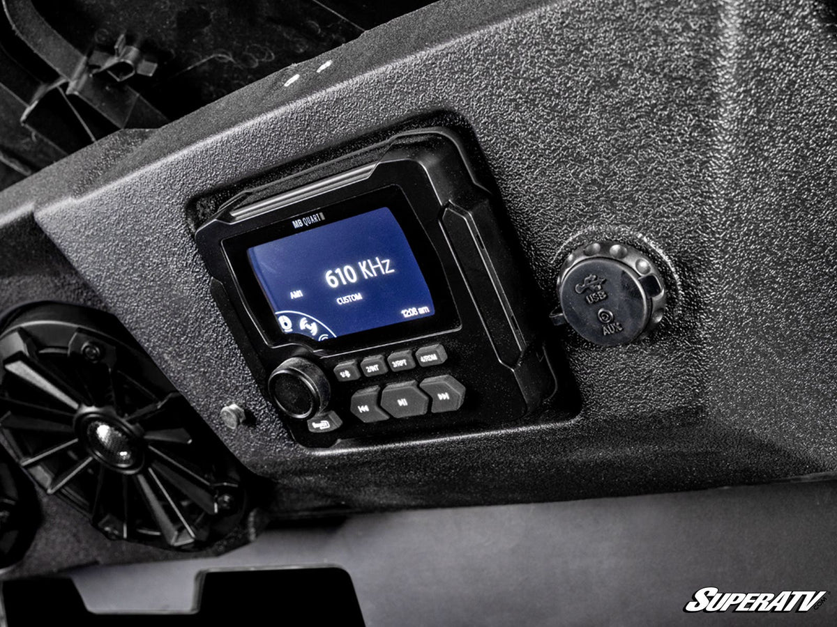SuperATV MB Quart 320-Watt Stage 4 Can-Am Defender Tuned Four-Speaker Visor Audio System - image 5