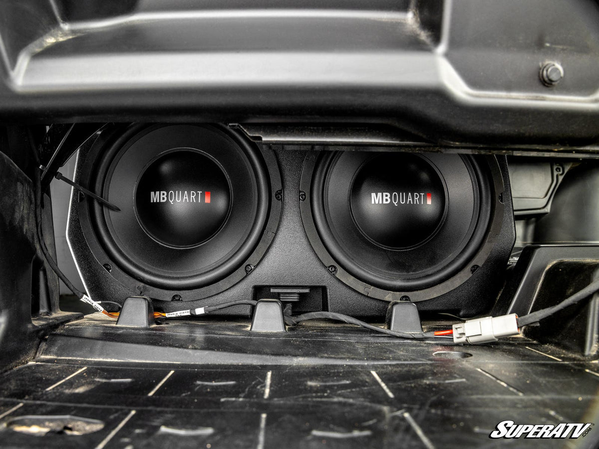 SuperATV MB Quart 400-Watt Can-Am Defender Tuned Subwoofer Kit - image 2