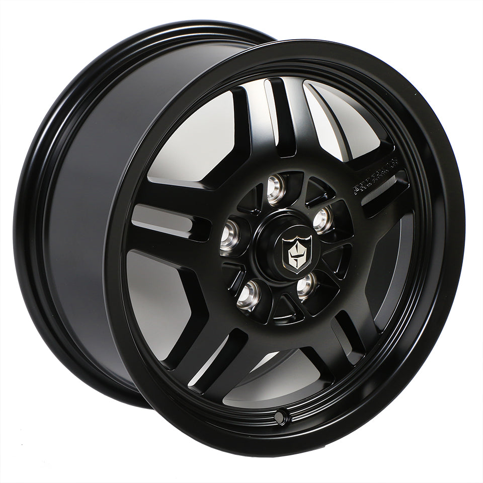 Pro Armor Rally 5 Matte Black UTV Wheels, 5x114.3 β additional view