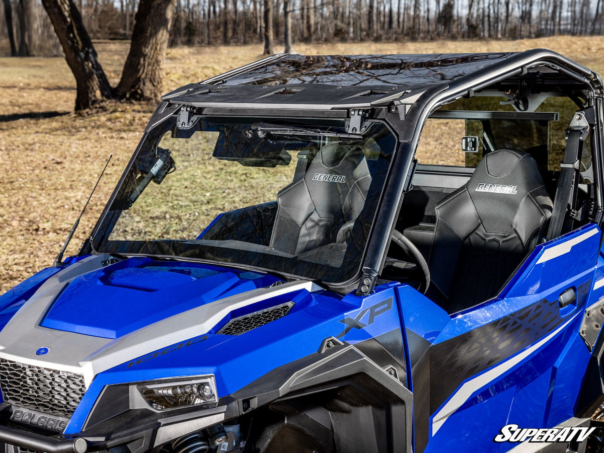 SuperATV MaxDrive Power Flip Glass Windshield for Polaris General 1000 - image 6