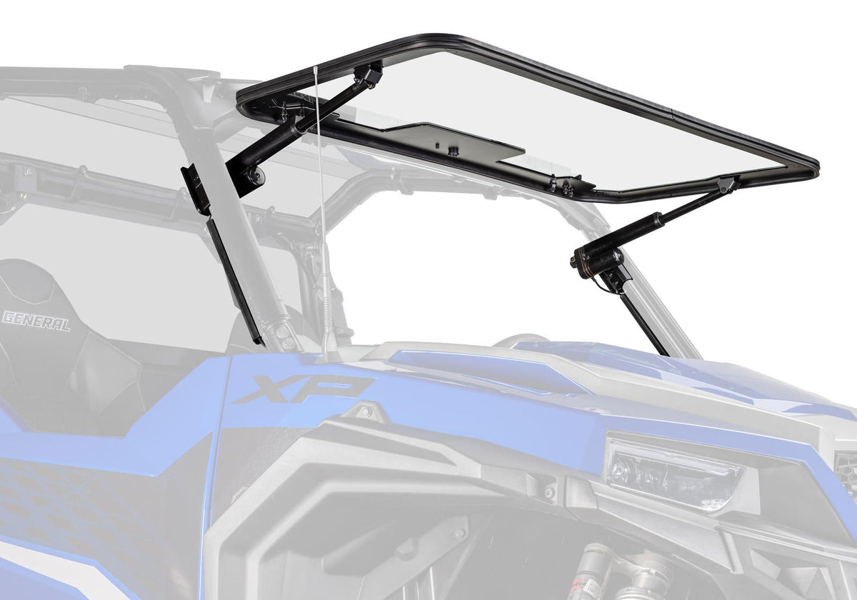 SuperATV MaxDrive Power Flip Glass Windshield for Polaris General 1000 - image 7