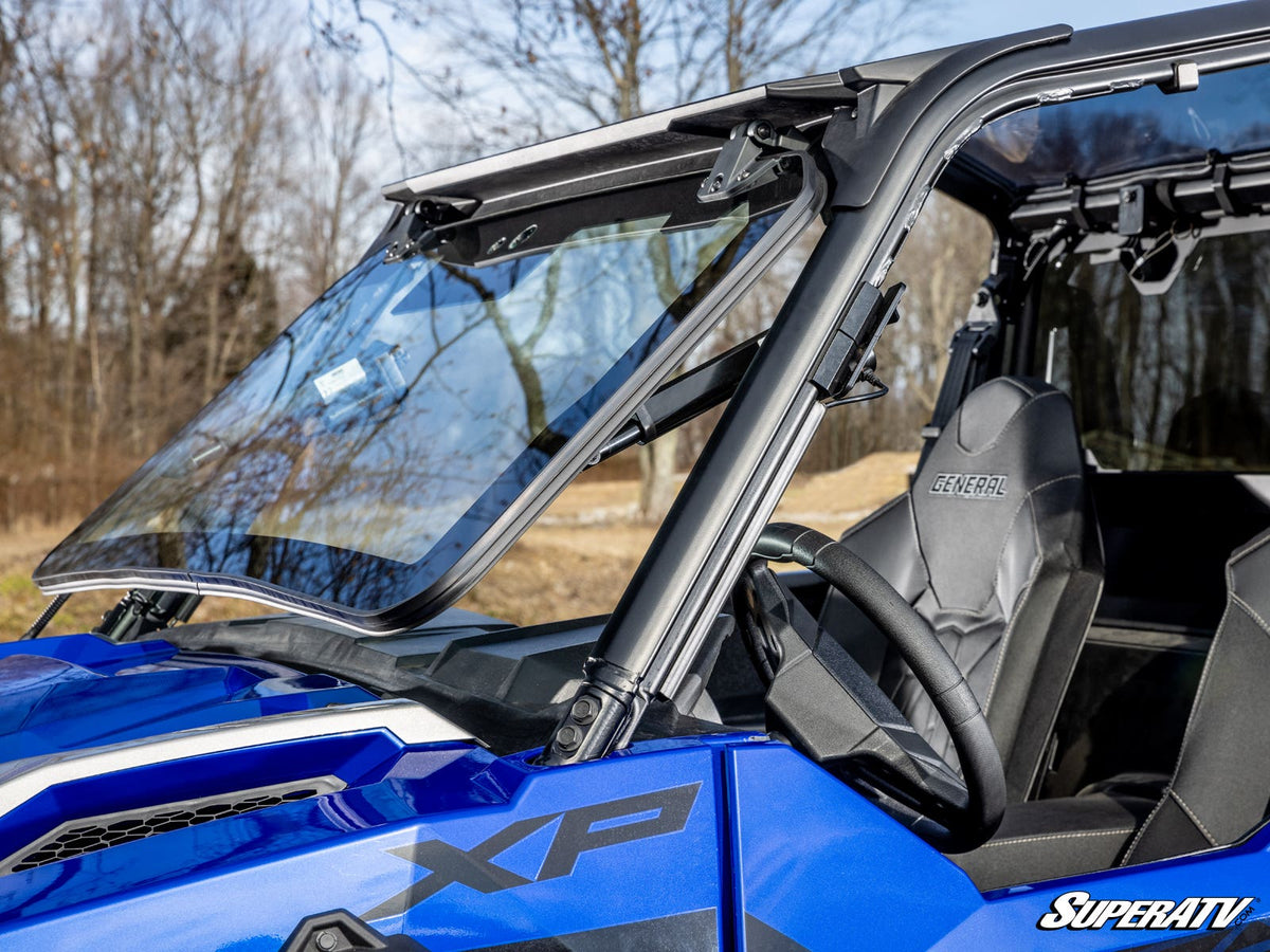 SuperATV MaxDrive Power Flip Glass Windshield for Polaris General 1000 - image 11