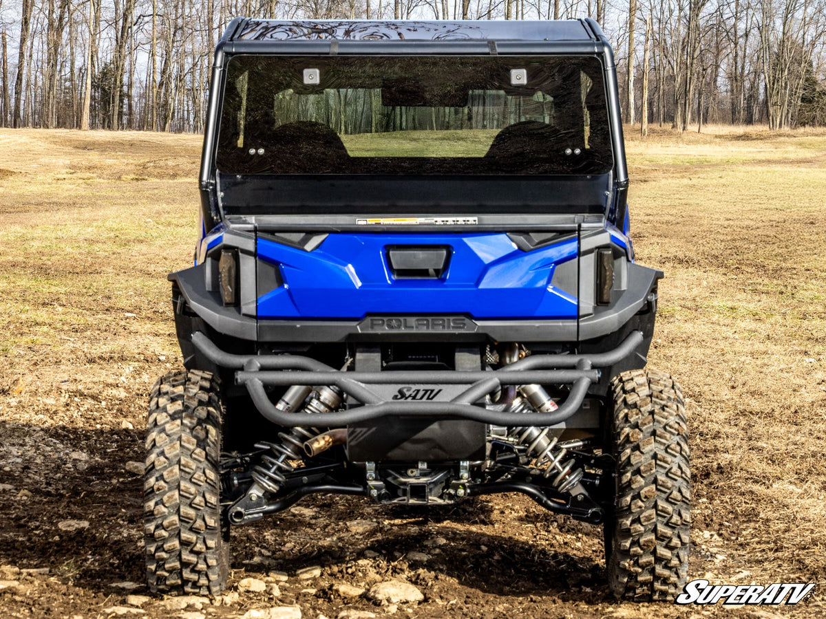 SuperATV Rear Glass Windshield for Polaris General XP 1000 - image 3