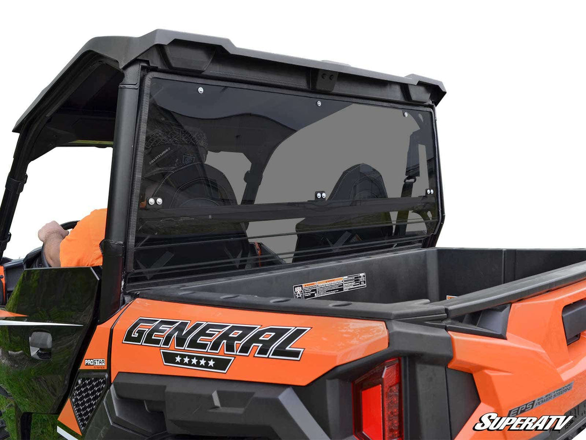 SuperATV Rear Windshield for Polaris General XP 1000 - image 3