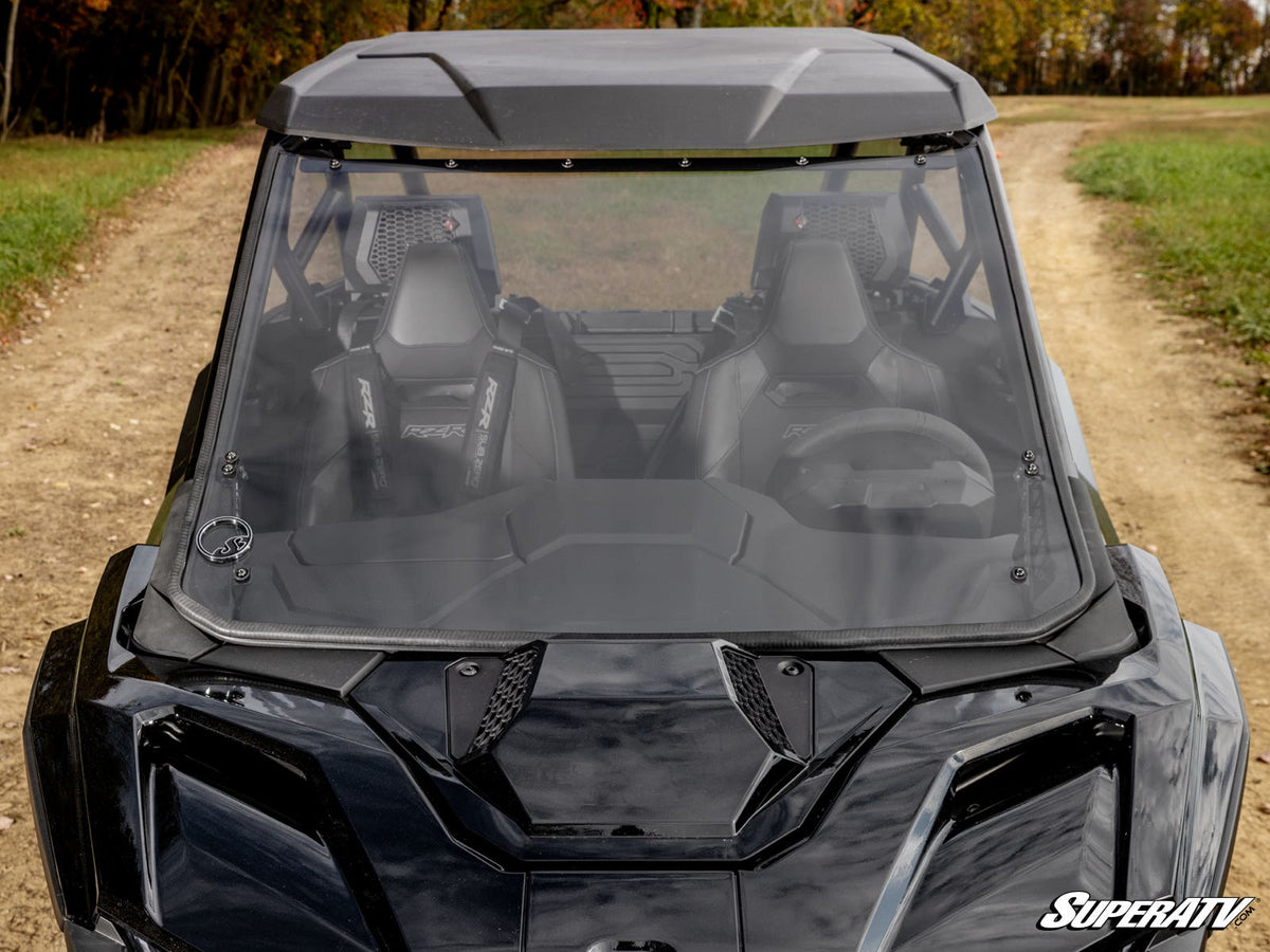 SuperATV Scratch-Resistant Full Windshield for Polaris RZR Pro R - image 4