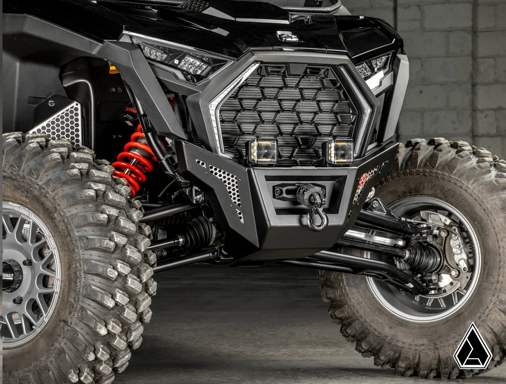 RZR Pro XP Winch-Ready Aluminum Plate Front Bumper