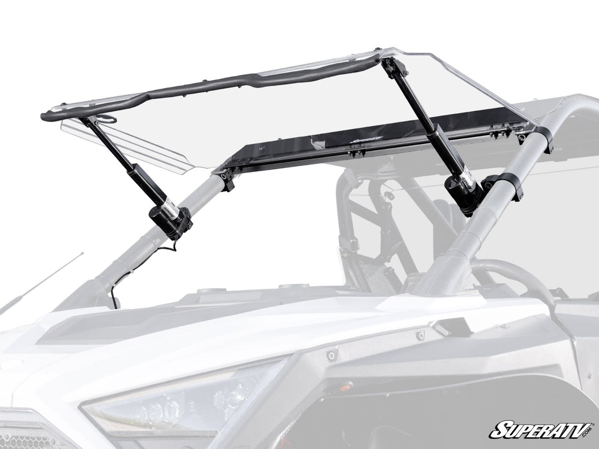 SuperATV MaxDrive Power Flip Windshield for Polaris RZR Turbo R - image 2