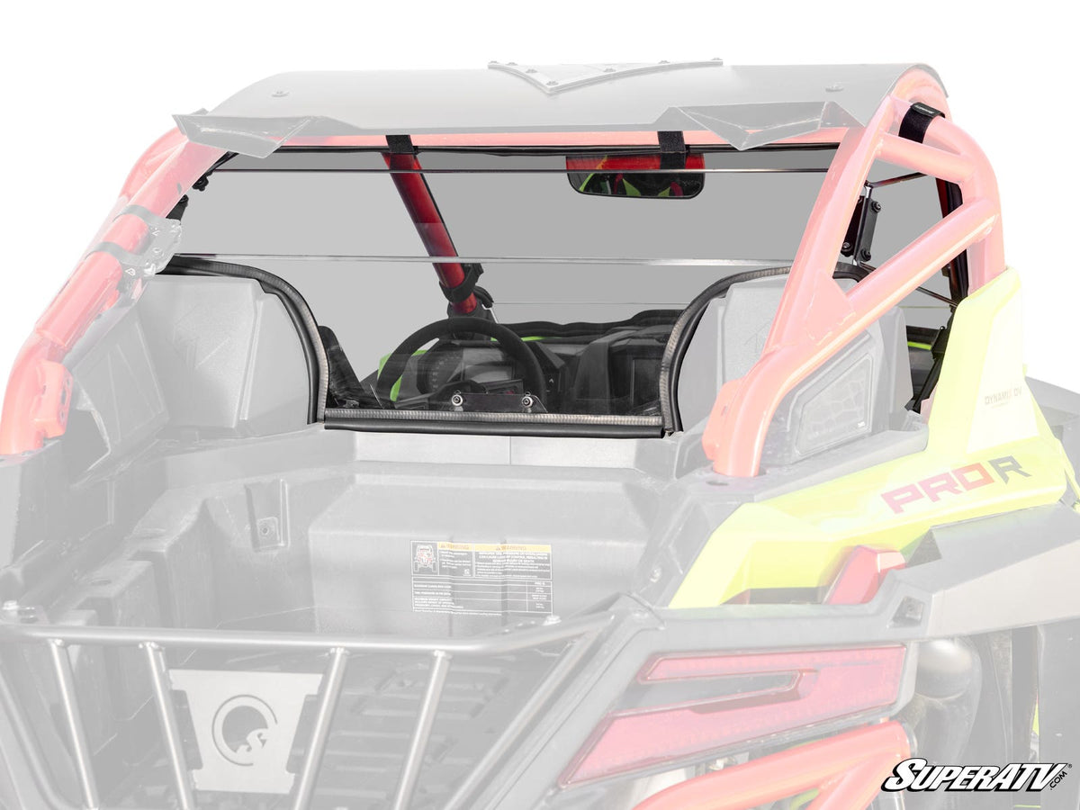 SuperATV Hard Cab Enclosure Upper Doors + RWS - Audio - 2022-2024 for Polaris RZR Pro R - image 2