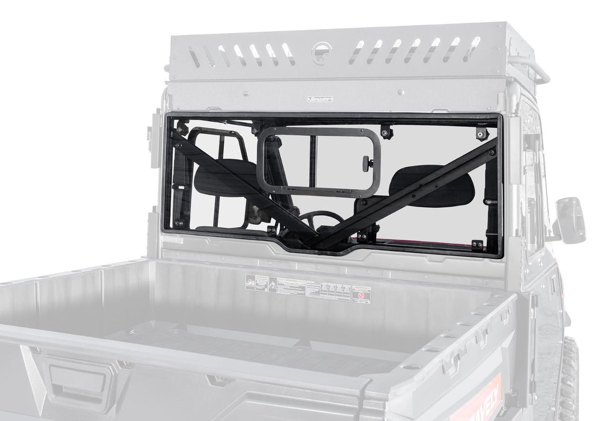 SuperATV Sliding Rear Windshield for Gravely Atlas