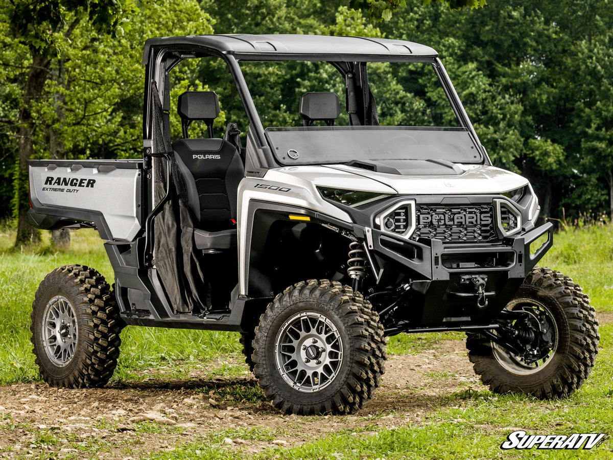 SuperATV Half Windshield for Polaris Ranger XD 1500 - image 9