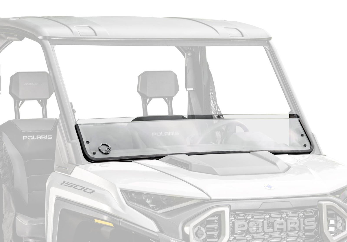 SuperATV Half Windshield for Polaris Ranger XD 1500 - image 13