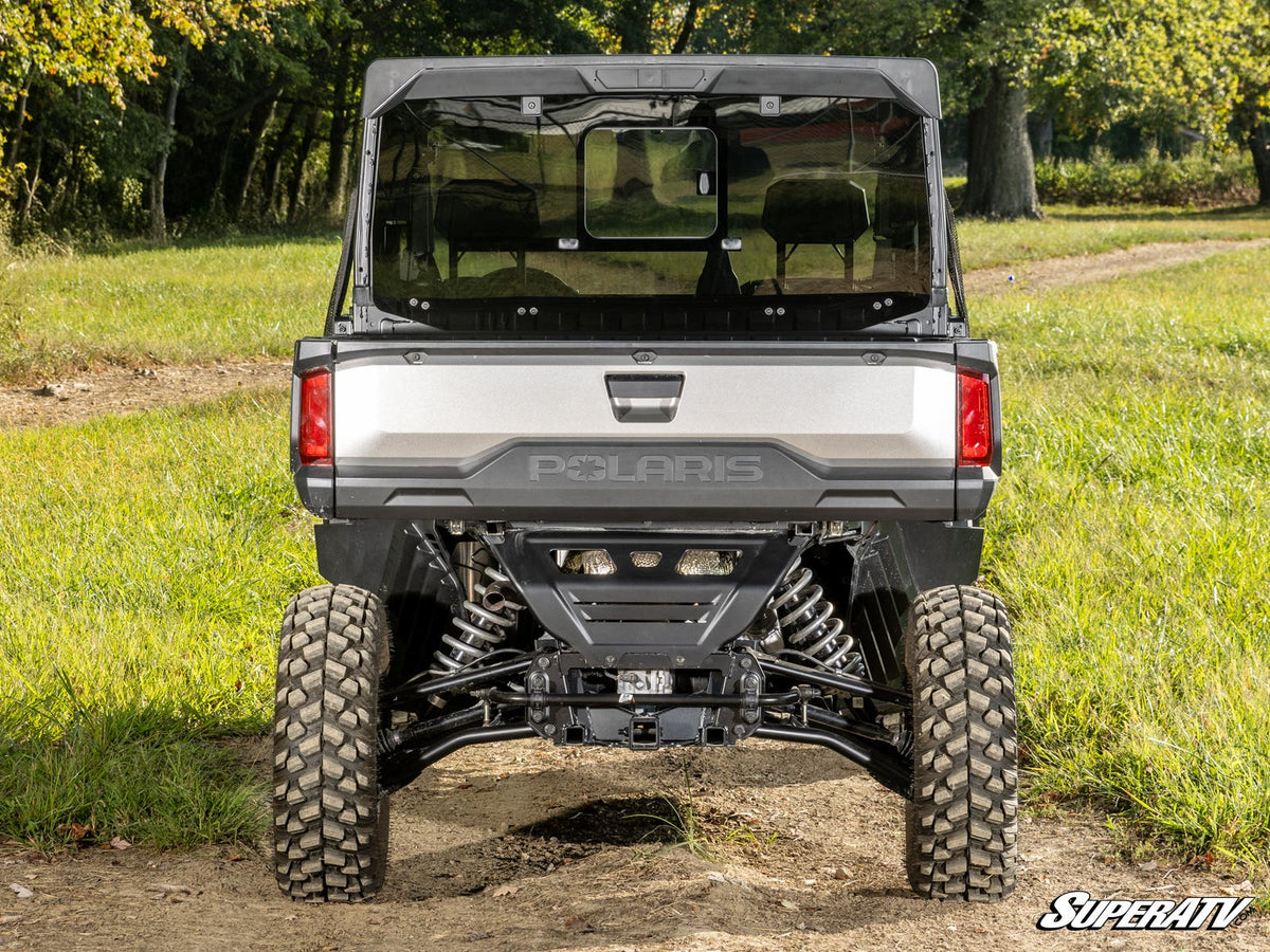 SuperATV Glass Sliding Rear Windshield for Polaris Ranger XD 1500 - image 2