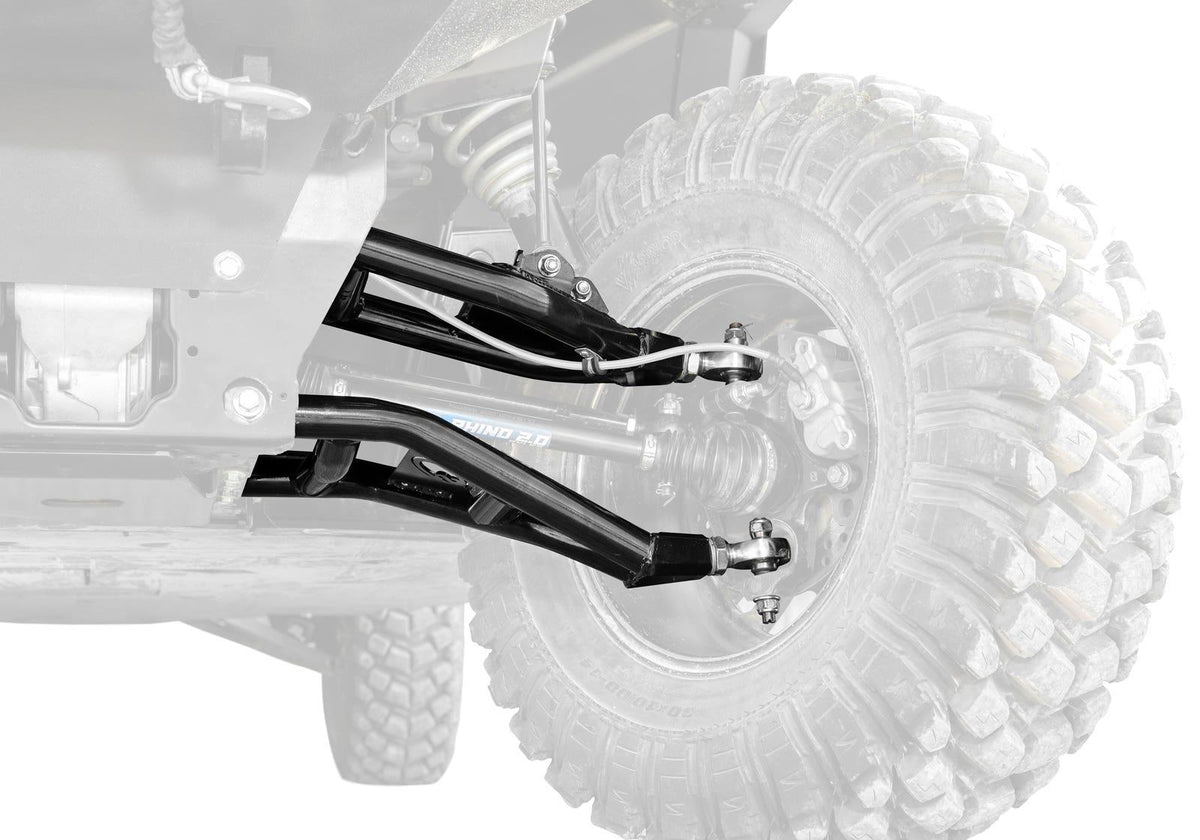 SuperATV Polaris Ranger XP Kinetic Atlas Pro Heim Joint 2in. Forward Offset A-Arms