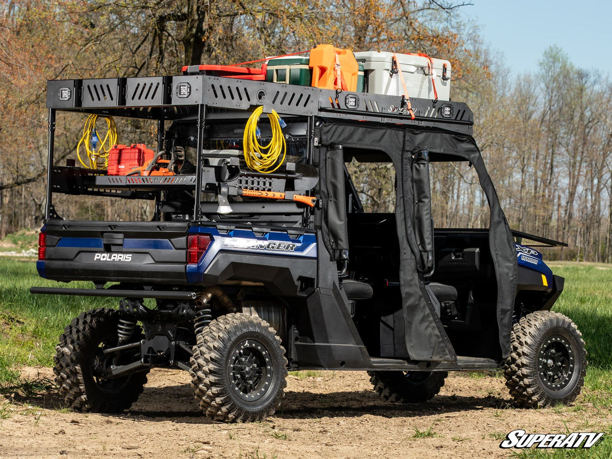 SuperATV Outfitter Bed Rack for Polaris Ranger XP 570 - image 12