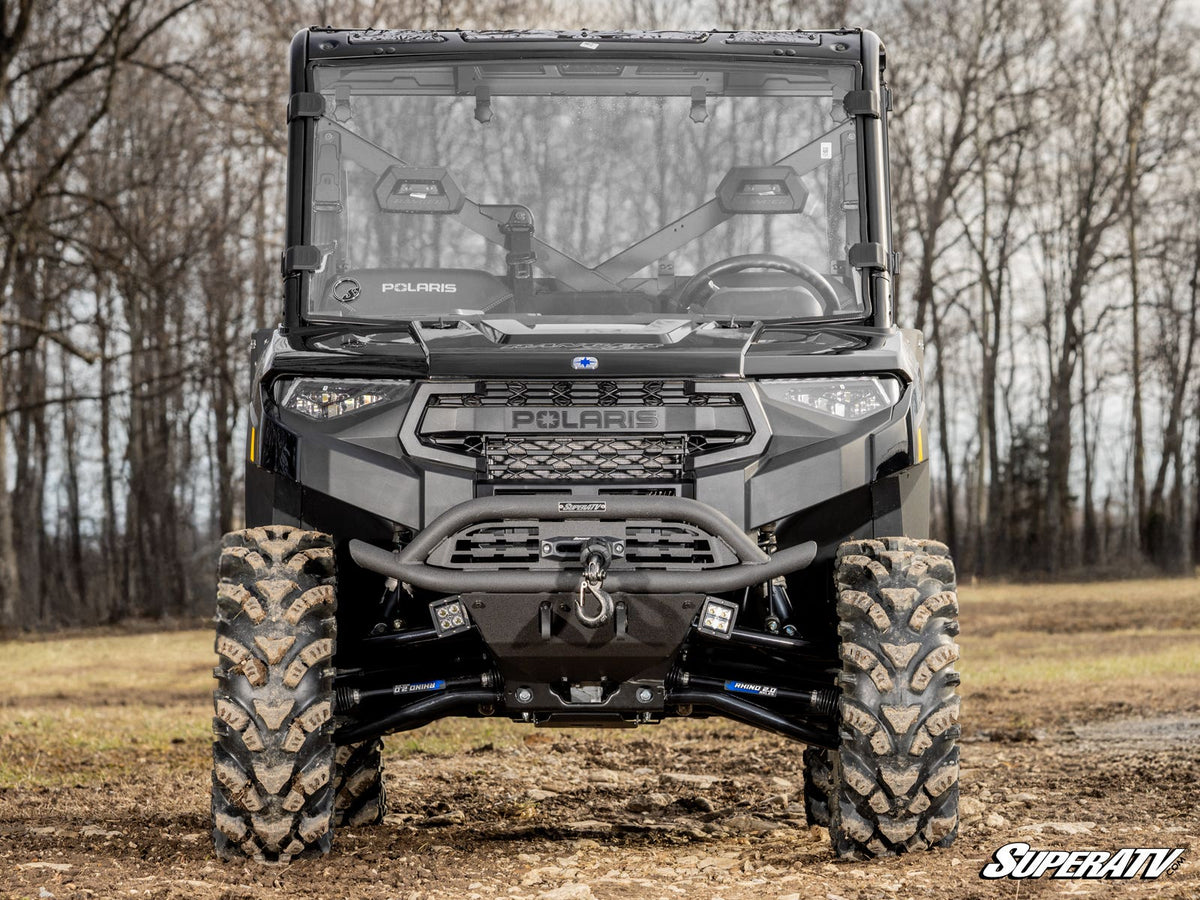 SuperATV Winch-Ready Low-Profile Front Bumper for Polaris Ranger 1000 - image 2