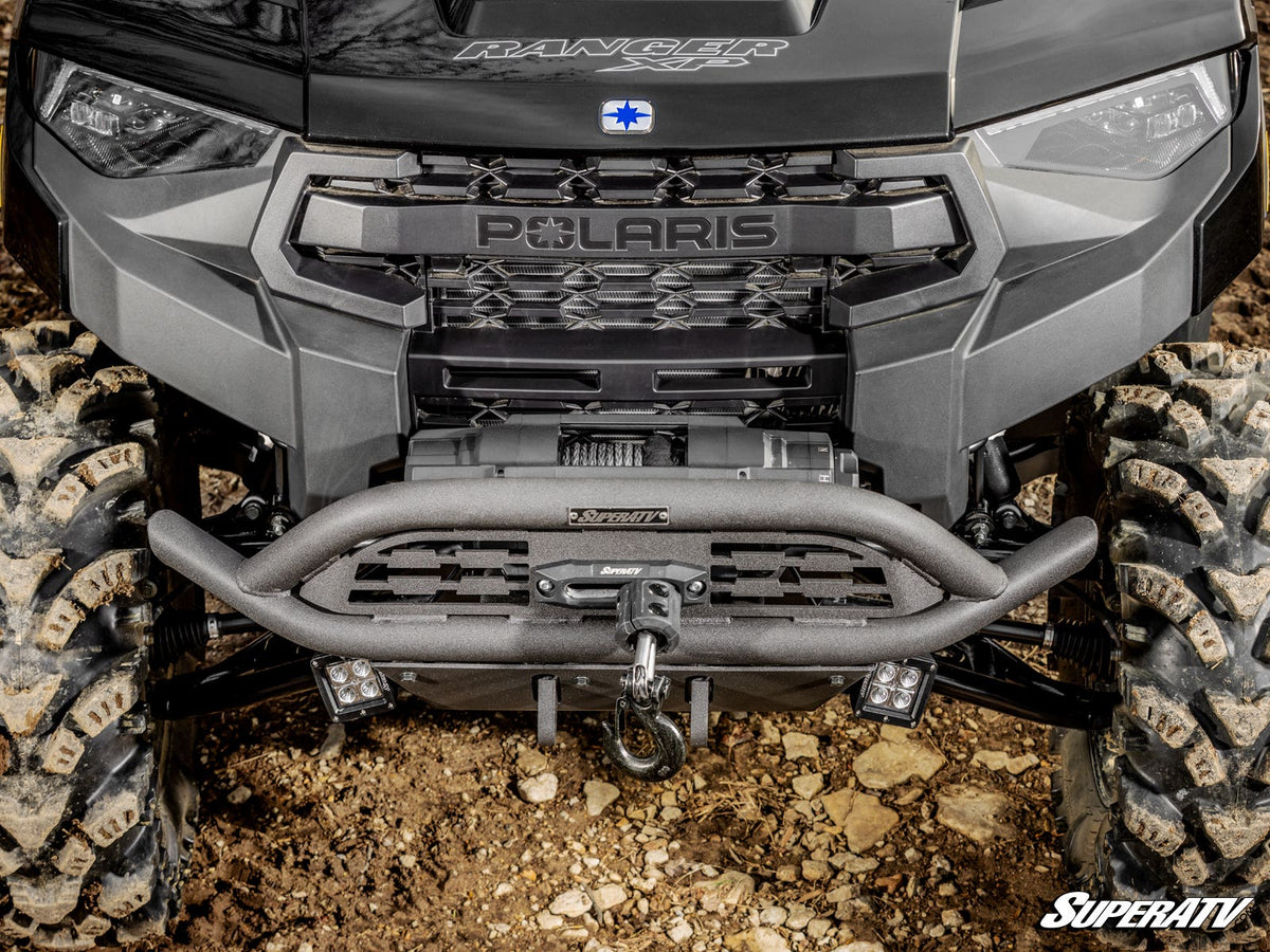 SuperATV Winch-Ready Low-Profile Front Bumper for Polaris Ranger 1000 - image 3