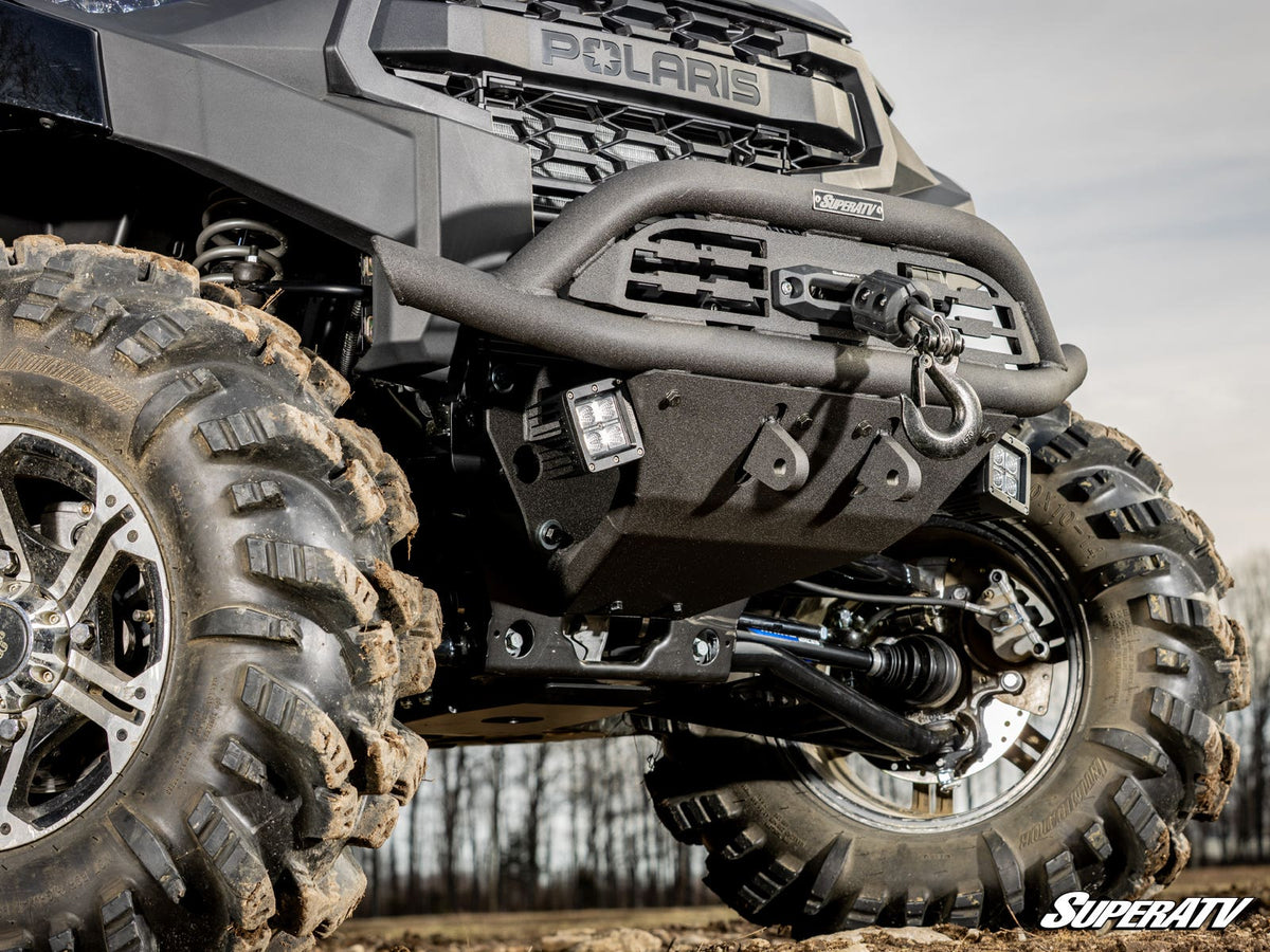 SuperATV Winch-Ready Low-Profile Front Bumper for Polaris Ranger XP 1000 - image 5