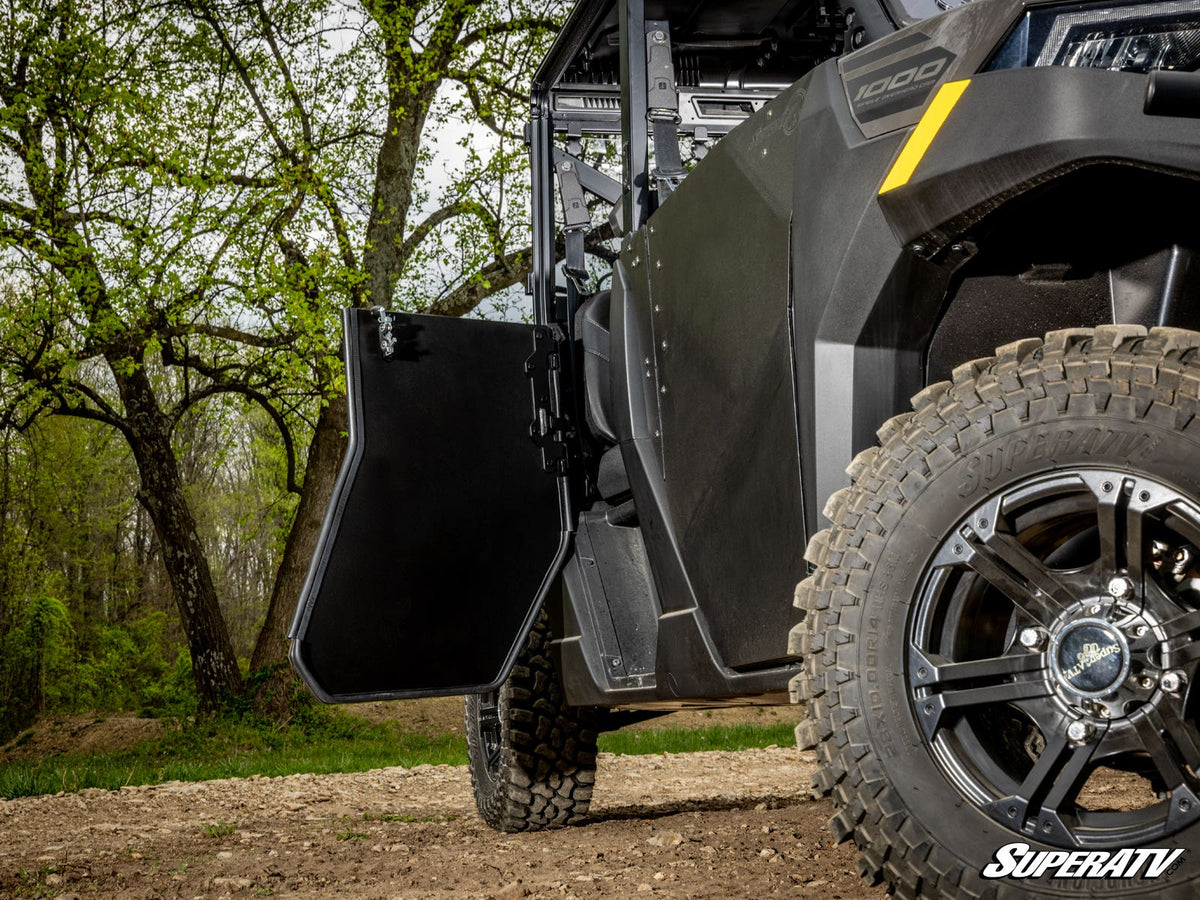 SuperATV HDPE Half Doors for Polaris Ranger 1000 Crew - image 6
