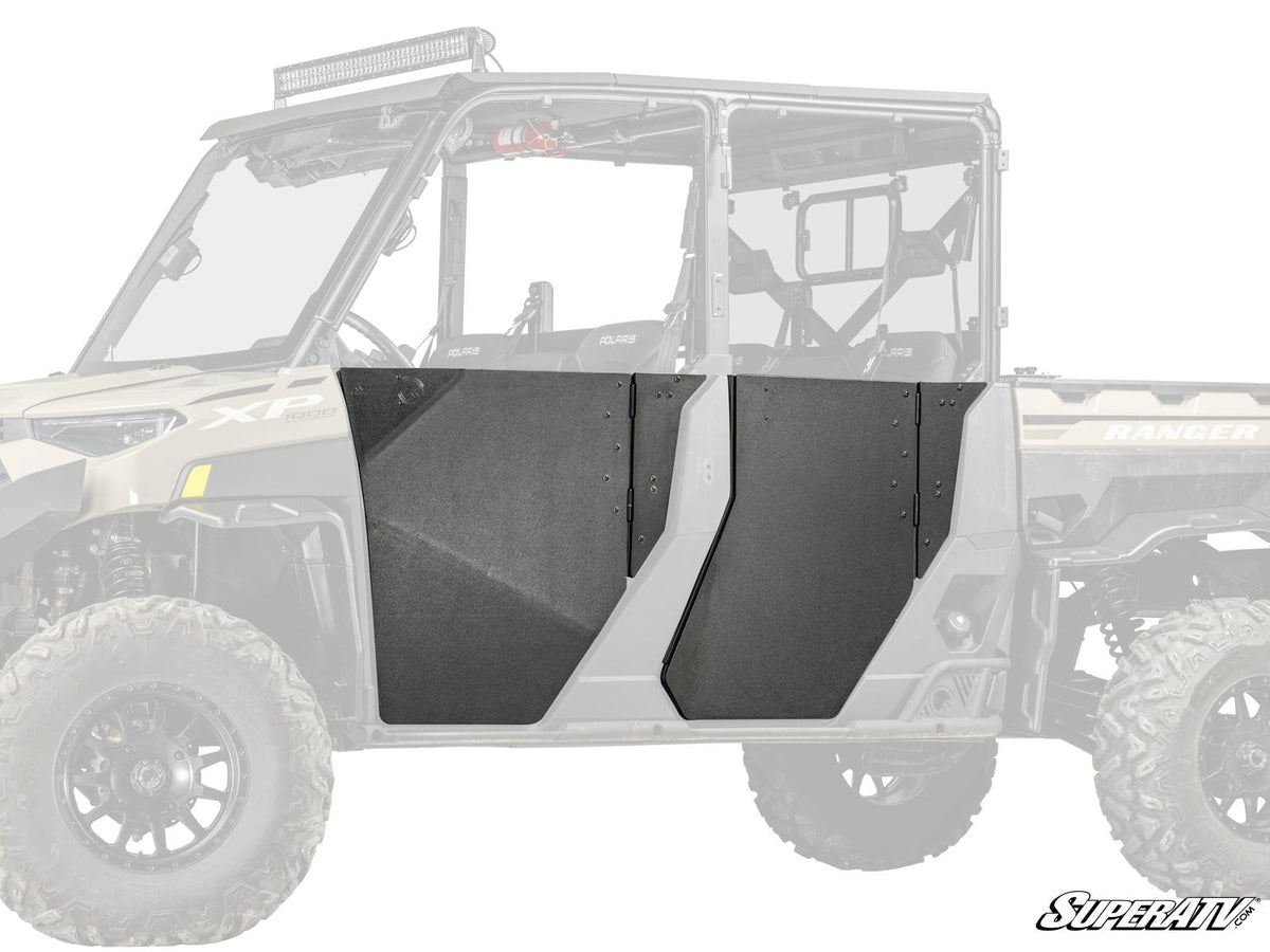 SuperATV HDPE Half Doors for Polaris Ranger XP 1000 Crew - image 8