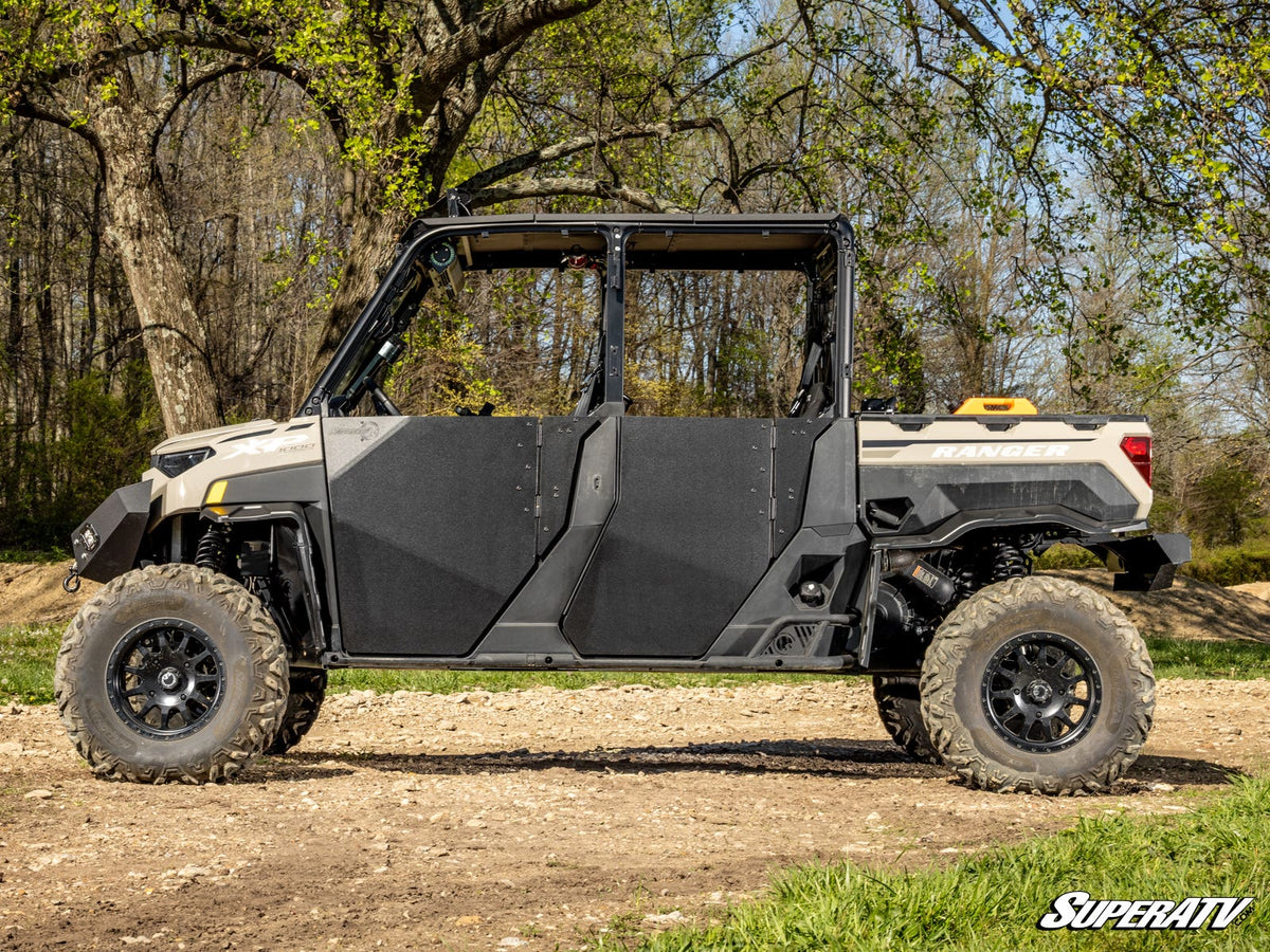SuperATV HDPE Half Doors for Polaris Ranger XP 1000 Crew - image 10