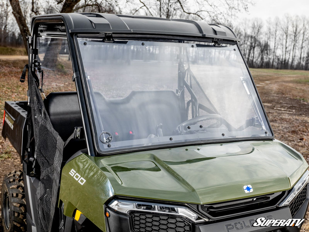 SuperATV Scratch-Resistant Flip Windshield (2026+) for Polaris Ranger 500 - image 6