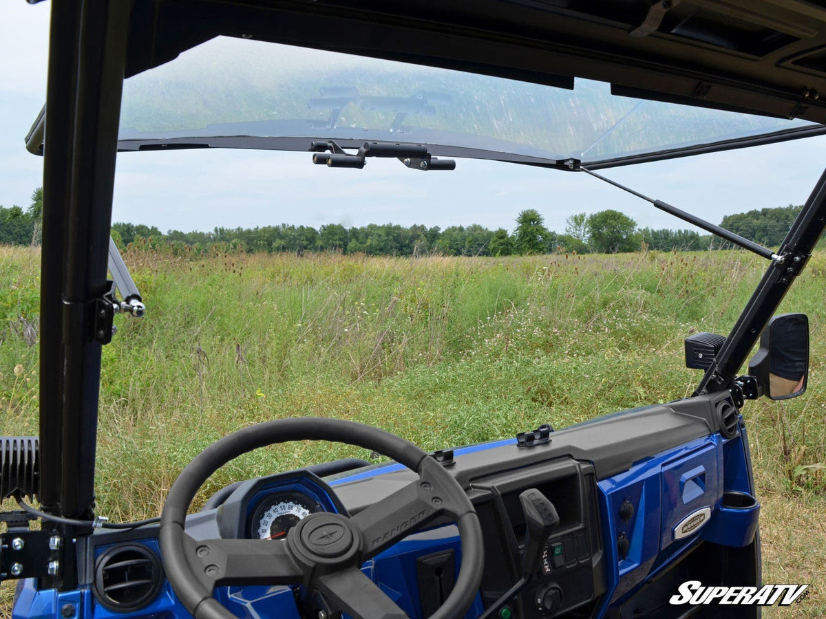 SuperATV Scratch Resistant Flip Windshield for Polaris Ranger XP 570 - image 5