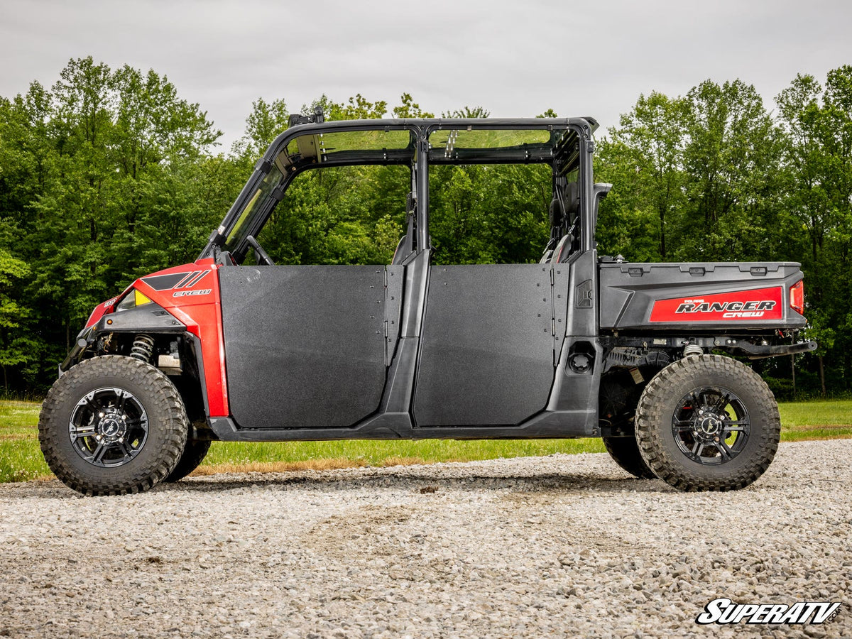 SuperATV HDPE Half Doors for Polaris Ranger XP 900 Crew - image 4