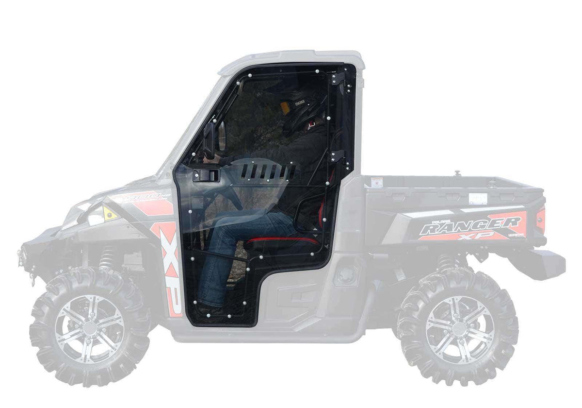 SuperATV Polaris Ranger Full Size Cab Doors (Vented)
