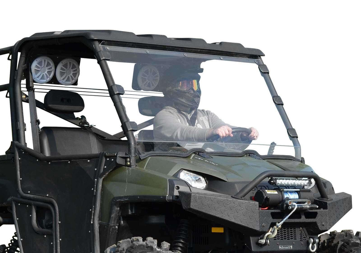 SuperATV Full-Size 500 Full Windshield for Polaris Ranger