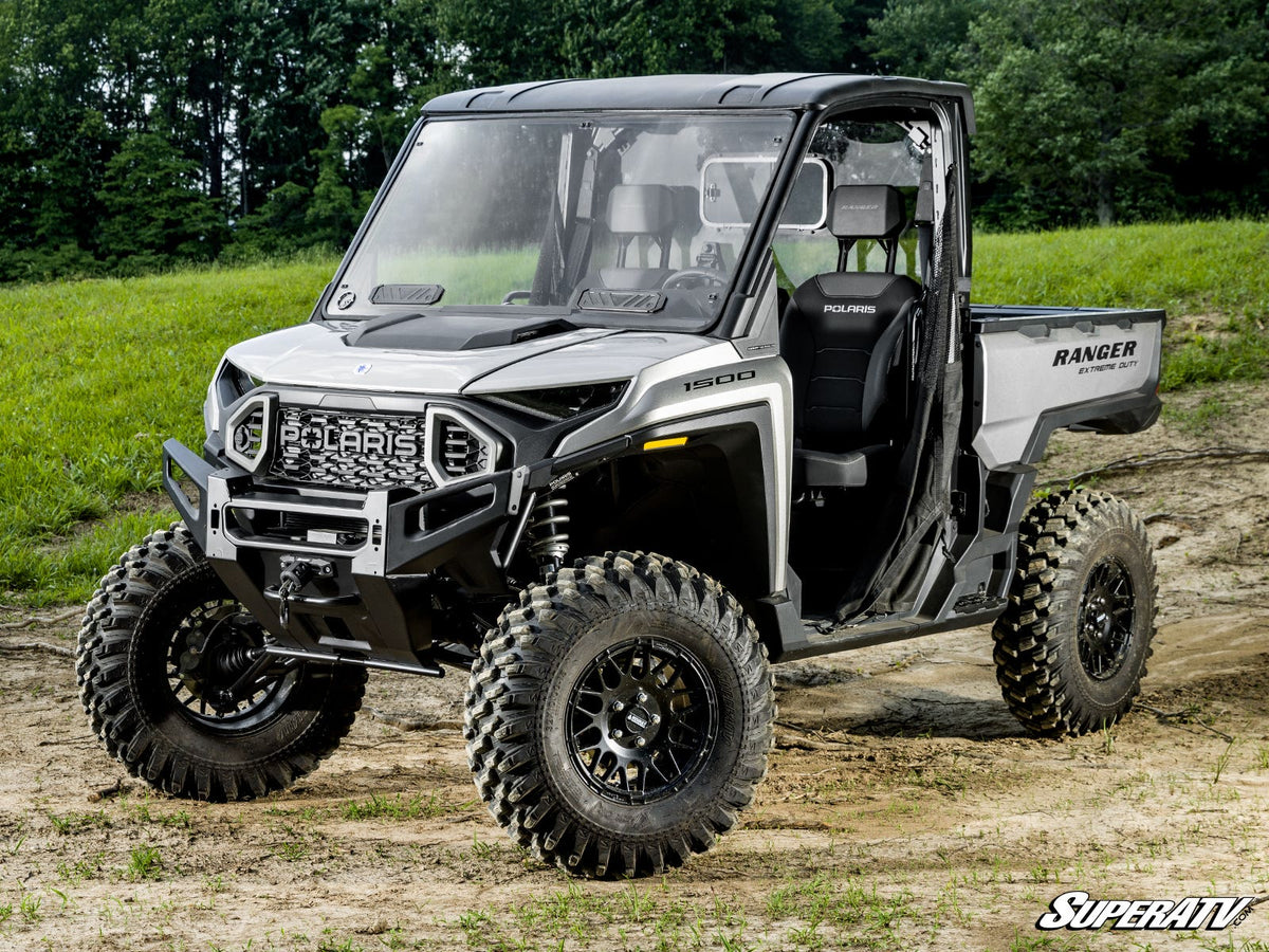SuperATV Vented Full Windshield for Polaris Ranger XD 1500 - image 2