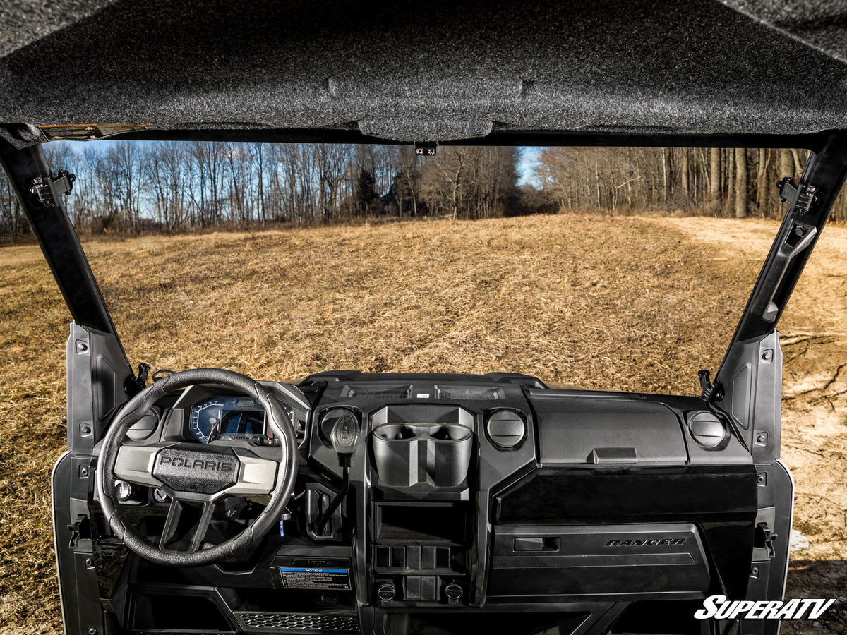 SuperATV Scratch-Resistant Full Windshield for Polaris Ranger XD 1500 - image 6