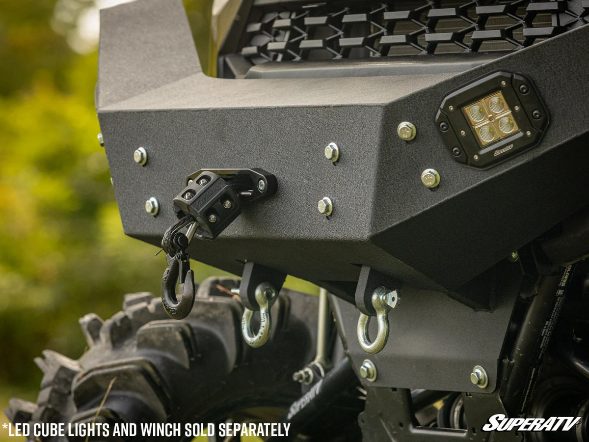 Polaris Ranger XP Kinetic Winch - Ready Front Bumper - Rad UTV Parts