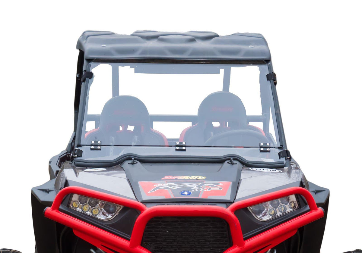 SuperATV Flip Down Windshield for Polaris RZR S 1000