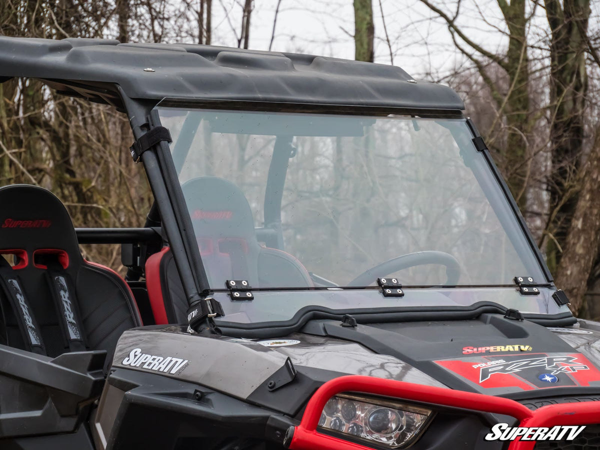 SuperATV Flip Down Windshield for Polaris RZR XP Turbo - image 2
