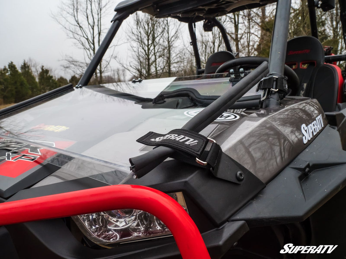 SuperATV Flip Down Windshield for Polaris RZR XP Turbo - image 4