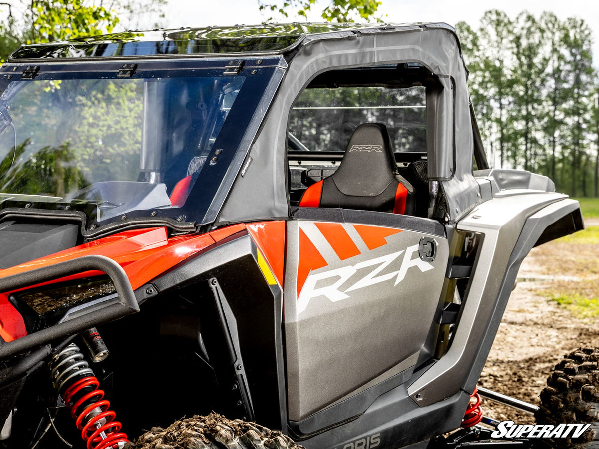 SuperATV Polaris RZR XP S Primal Soft Cab Enclosure Upper Doors - image 3