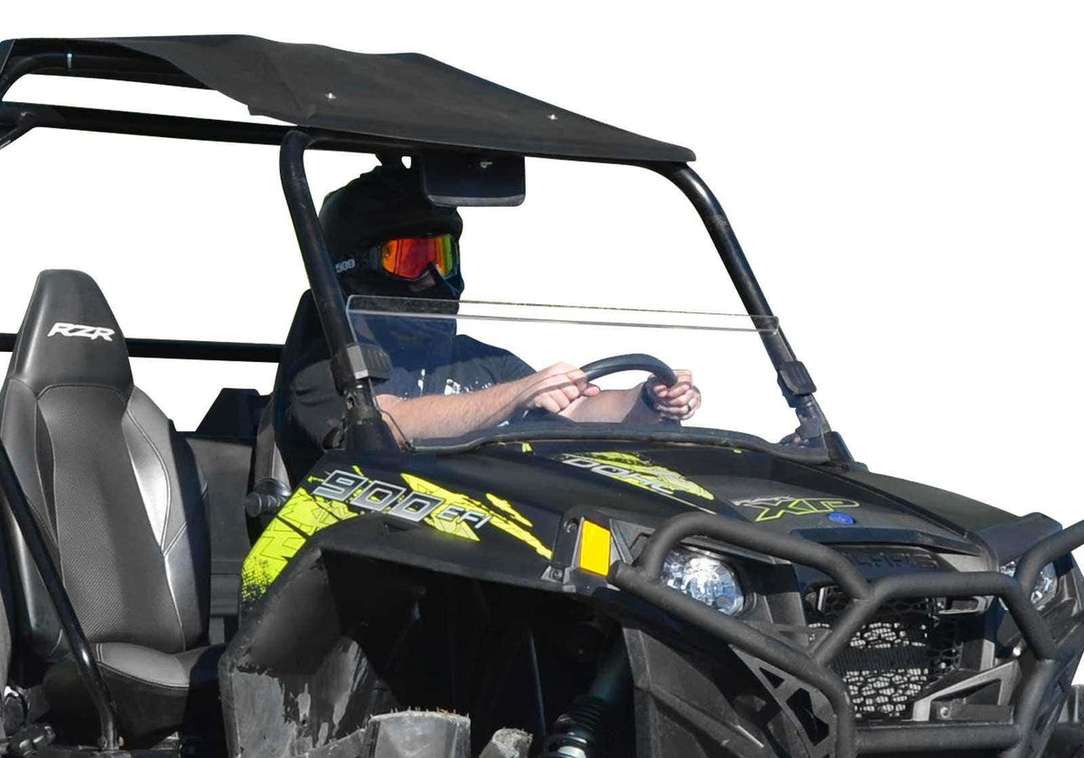 SuperATV Half Windshield for Polaris RZR