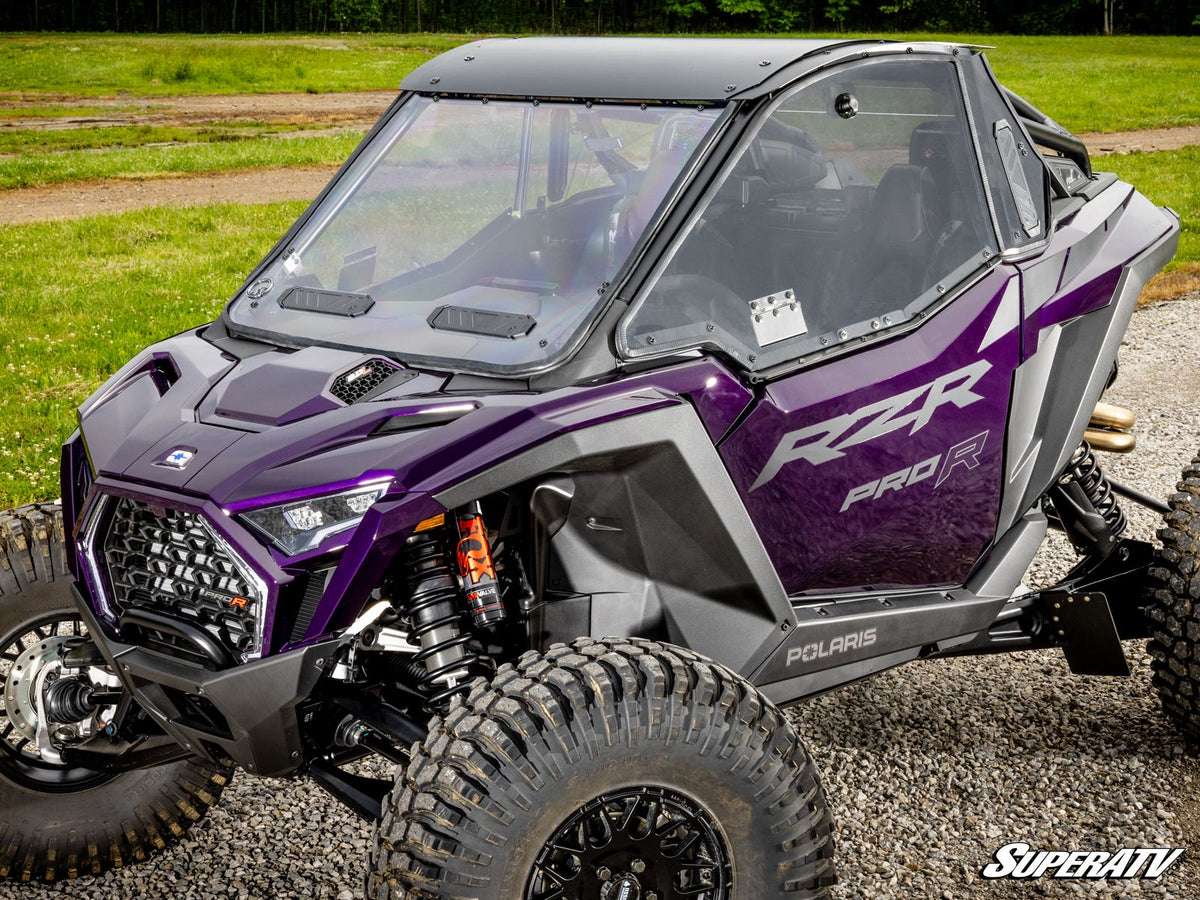 SuperATV Hard Cab Enclosure Upper Doors - 2025+ for Polaris RZR Pro R - image 4