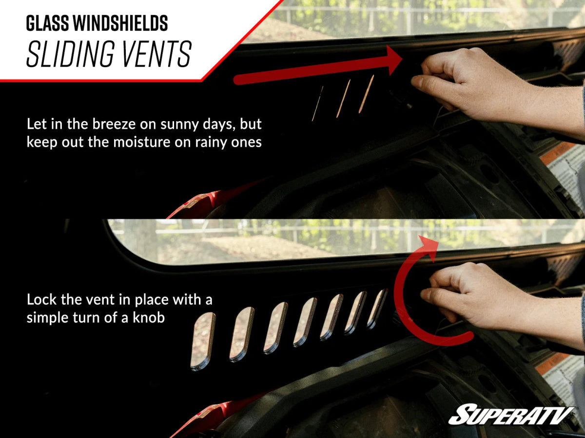 Polaris RZR PRO XP Glass Windshield | SuperATV - Rad UTV Parts