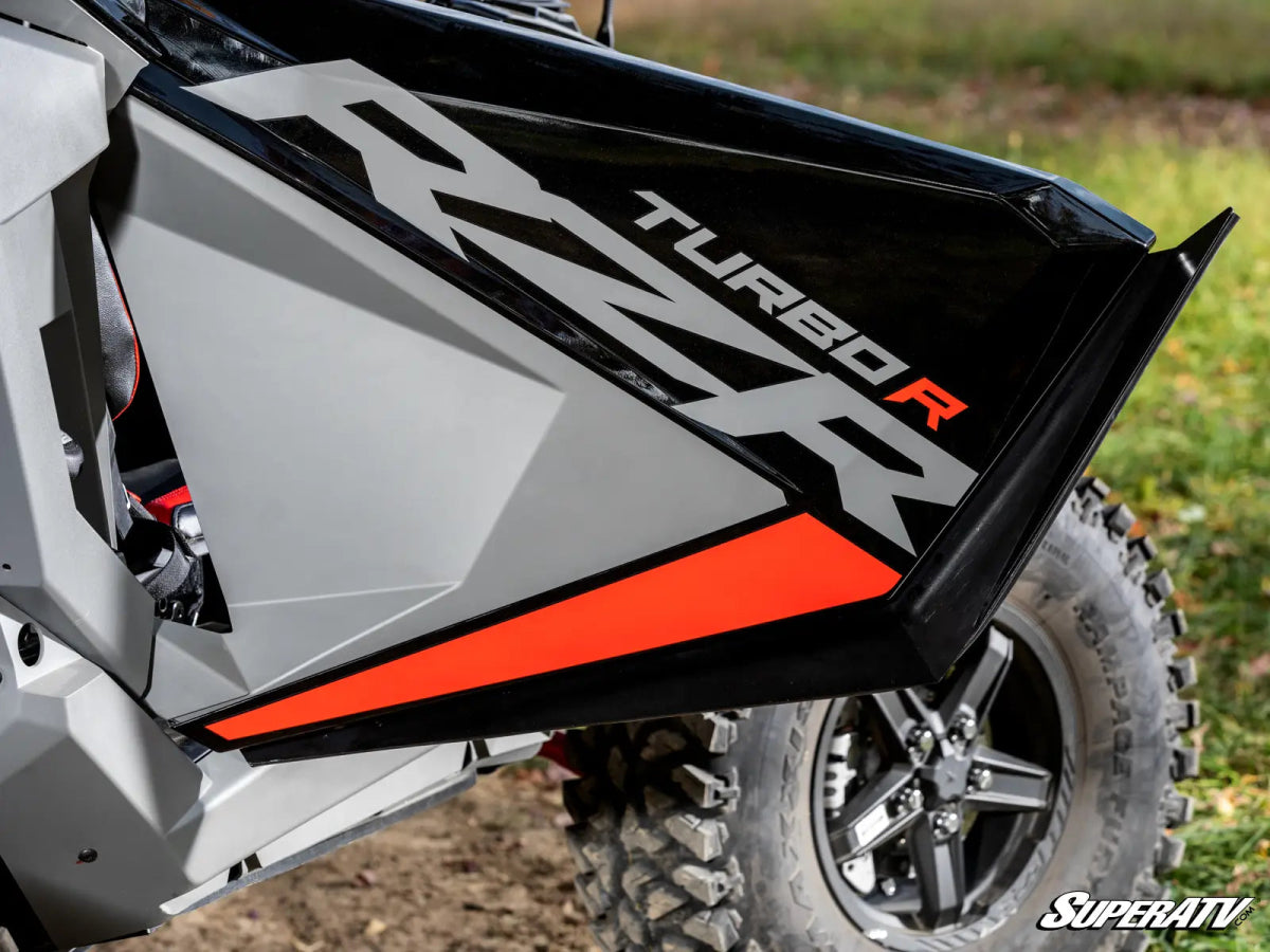 Polaris RZR Turbo R Lower Door Valances - Rad UTV Parts