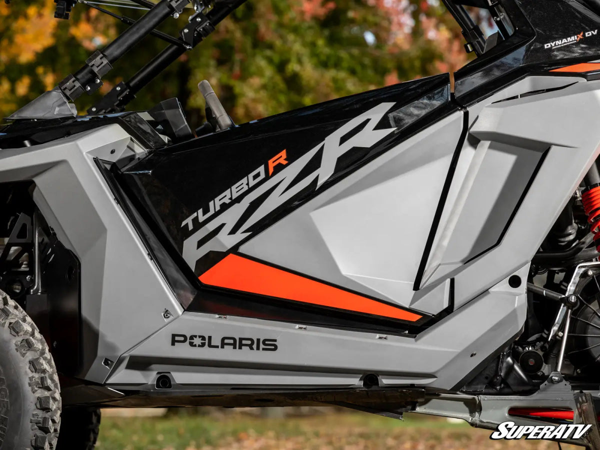 Polaris RZR Turbo R Lower Door Valances - Rad UTV Parts