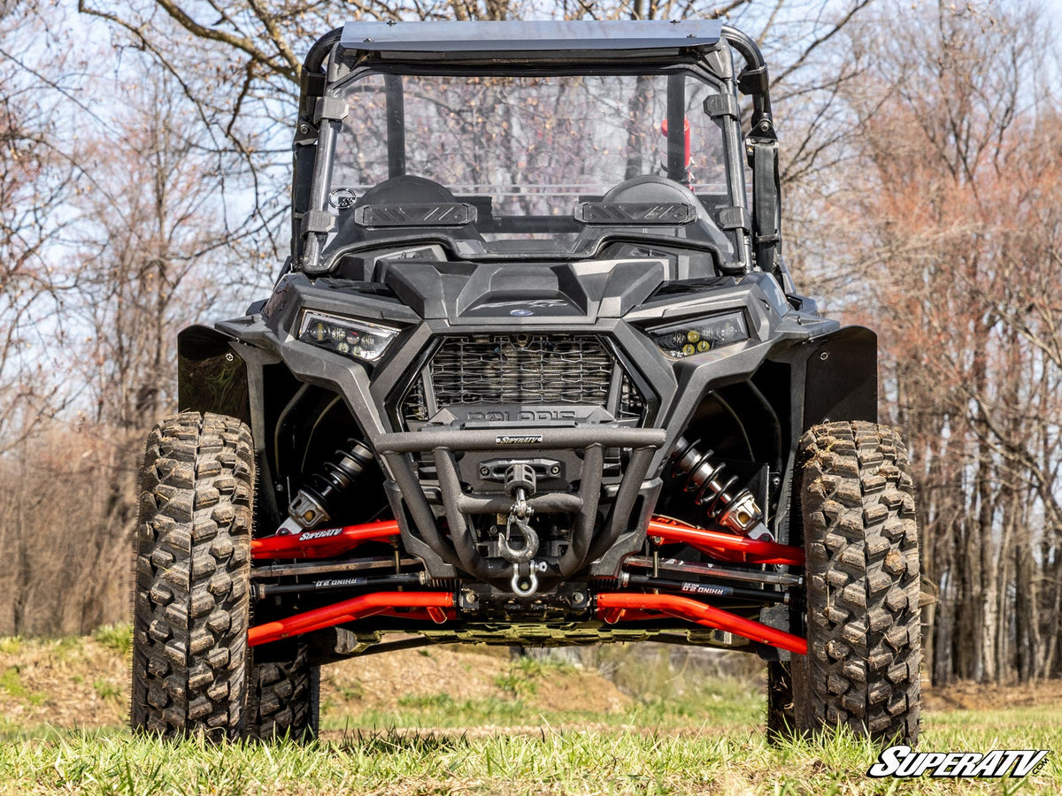 SuperATV Winch-Ready Front Bumper for Polaris RZR S 900 - image 14