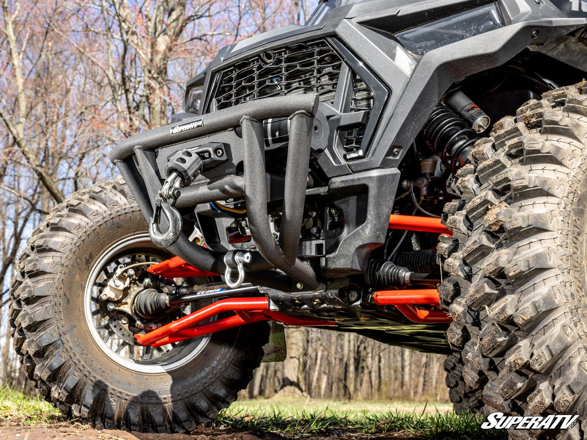 SuperATV Winch-Ready Front Bumper for Polaris RZR XP Turbo - image 16