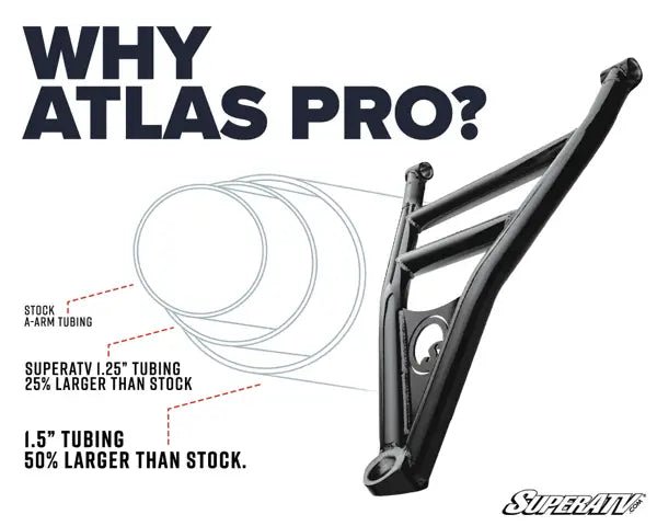 Polaris RZR XP Turbo Atlas Pro A - Arms - Rad UTV Parts