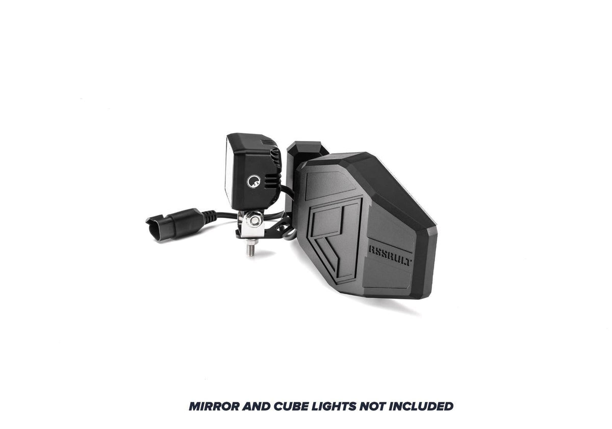SuperATV Side View Mirror Mount for Polaris Xpedition