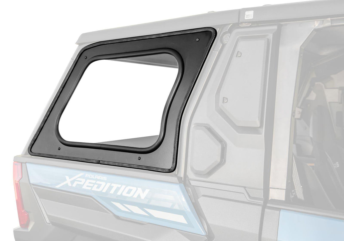 SuperATV Rear Side Windows for Polaris Xpedition ADV