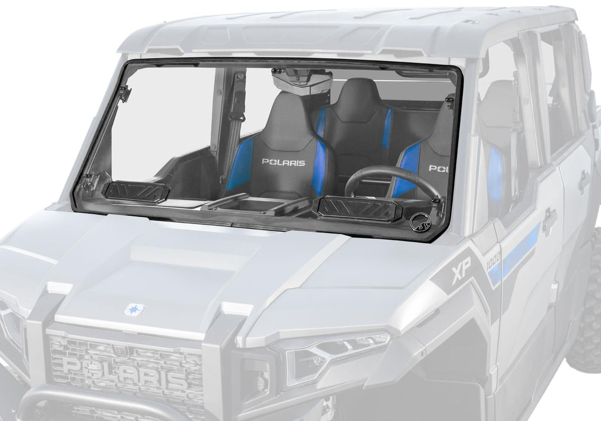 SuperATV Vented Full Windshield for Polaris Xpedition