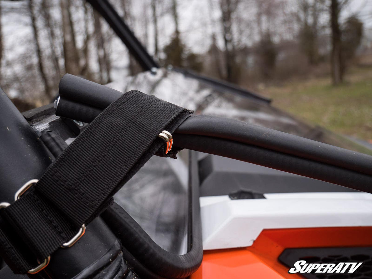 SuperATV Flip Down Windshield for Polaris General XP 1000 - image 3